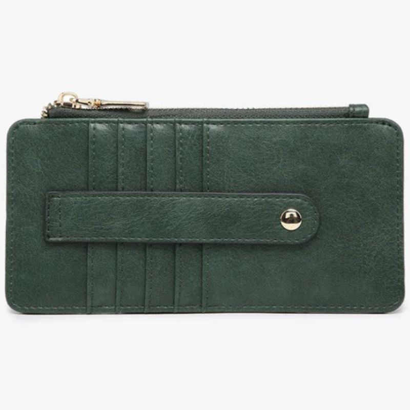 Saige Wallet Hunter Green